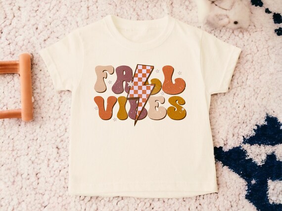 Fall Vibes Toddler Shirt, Fall Season Shirt, Pumpkin Patch Kids Shirt, Toddler Thanksgiving Shirt, Toddler Fall Shirts, Kids Fall Shirts