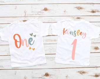 First Birthday Shirt, First Birthday Outfit Girl, Birthday Girl Shirt, Girl Birthday Shirt, Kids Birthday Shirt, First Birthday Girl