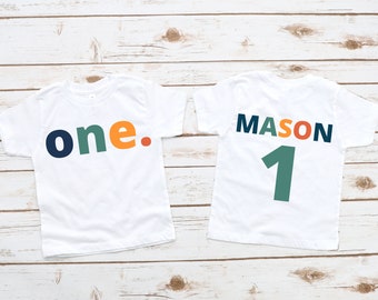 First Birthday Shirt, Birthday Boy Shirt, Boy Birthday Shirt, Kids Birthday Shirt, Custom Birthday Shirt, Toddler Birthday Shirt