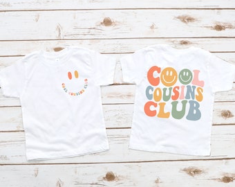 Cool Cousin Club Shirt, Matching Cousin Shirt, Family Shirt, Big Cousin, Cousin Crew, Cousin Shirt, Toddler Shirts, Kids Shirts, Cousin Gift