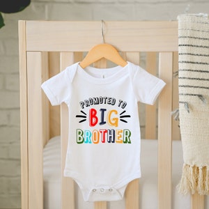 Promoted To Big Brother 2019 Infant Bodysuit Expecting Baby Gift Promoted To Big Brother 2019 Infant Bodysuit Expecting Baby Gift
