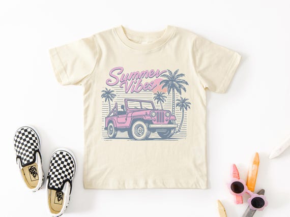 Summer Vibes Toddler T Shirt, Beach Toddler Shirt, Kids Beach Shirt, Summer Kids Tees, Vacation Kids Shirts, Toddler Summer Tees, Beach Tees