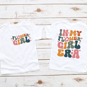 Flower Girl T Shirt, Flower Girl Gift, Flower Girl Shirt, Flower Girl Proposal, Kids Wedding Party Shirt, Flower Girl, Shirt For Flower Girl image 1