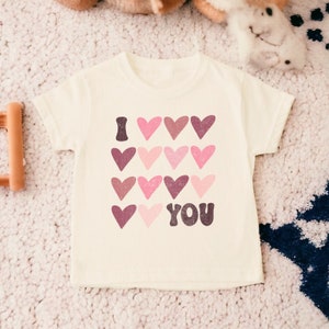 Hearts Valentines Day Shirt, Kids Valentines Day Shirt, Toddler Shirt, Toddler Girl Shirts, Kids Shirts, Toddler Tee, Valentines Shirt