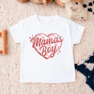 Mama's Boy Valentines Day Shirt, Kids Valentines Day Shirt, Toddler Shirt, Toddler Boy Shirts, Kids Shirt, Toddler Tee, Valentines Day Shirt