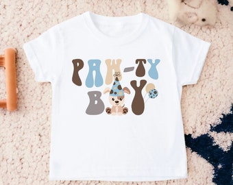 Dog Birthday Toddler Shirt, Puppy Themed Birthday, Toddler Birthday Shirt, Birthday Boy Shirt, Kids Birthday Shirt, Boy Birthday Shirt