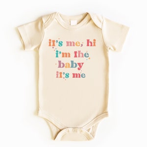 I&#39;m The Baby, Funny Baby Bodysuit, Baby Bodysuit, Newborn Gift, Baby Shower Gift, Funny Pregnancy Announcement, Newborn Outfit, Baby Gift