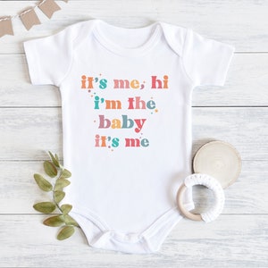 I&#39;m The Baby, Funny Baby Bodysuit, Baby Bodysuit, Newborn Gift, Baby Shower Gift, Funny Pregnancy Announcement, Newborn Outfit, Baby Gift