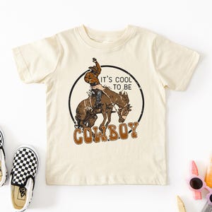 Cool To Be Cowboy Toddler T Shirt, Cowboy Toddler Shirt, Western Kids Shirts, Kids Rodeo Shirt, Country Kids Tees, Toddler Cowboy Shirt