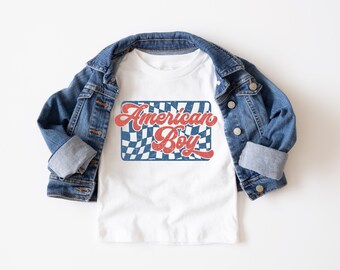 American Boy Toddler Shirt, Boy 4th Of July Shirt, Kids 4th Of July Shirt, Toddler 4th Of July Shirt, Independence Day Tee, Boy Shirts