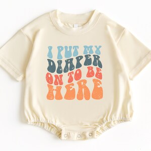 Funny T Shirt Bubble Romper, Baby Bodysuit, Cute Baby Outfit, Baby Shower Gift, Funny Baby Gifts, Cute Baby Clothes, Baby Gifts