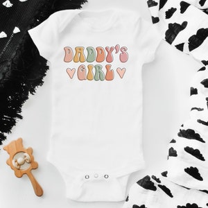 Daddy&#39;s Girl Baby Bodysuit, Baby Bodysuit, Baby Girl Outfit, Baby Girl Clothes, Baby Shower Gift, Baby Girl Gift, Baby Gifts, Newborn Outfit