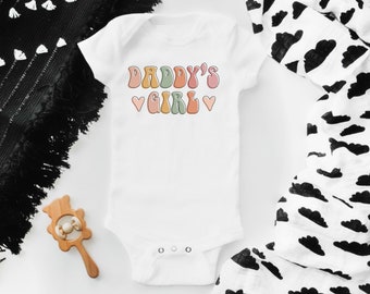 Daddy's Girl Baby Bodysuit, Baby Bodysuit, Baby Girl Outfit, Baby Girl Clothes, Baby Shower Gift, Baby Girl Gift, Baby Gifts, Newborn Outfit