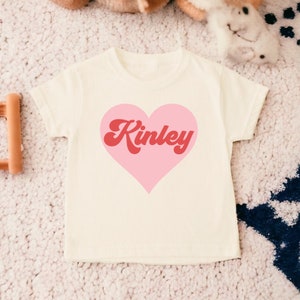 Personalized Valentines Toddler Shirt, Kids Valentines Day Shirt, Toddler Shirts, Kids Shirts, Toddler Tee, Toddler Valentines Day Shirt
