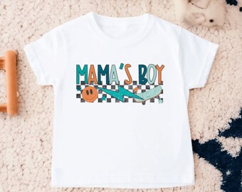 Mama's Boy Toddler T Shirt, Toddler Shirt, Toddler Boy Shirt, Kids Shirts, Boy Gifts, Toddler Boy Clothes, Toddler Boy Gifts, Kids Tee