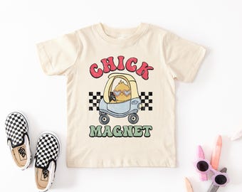 Chick Magnet Toddler Shirt, Funny Toddler Tees, Cute Kids Shirt, Boy Shirts, Toddler Shirts, Toddler Boy Shirts, Toddler Graphic Tees