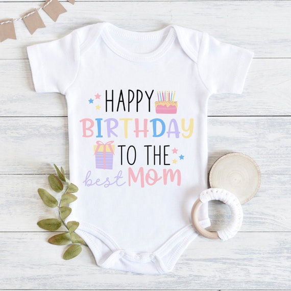 Happy birthday mommy baby outfit hotsell