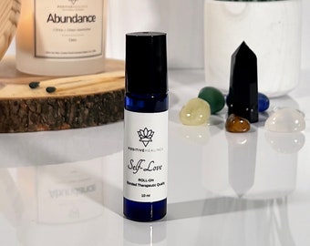 Self-Love Intention Roll-On • Essential Oil Wellness Roll On • Ritual Roll-On • Essential Oil Roller