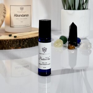 Positive Vibes Essential Oil Roll-On: Aromatherapy Wellness (10ml)