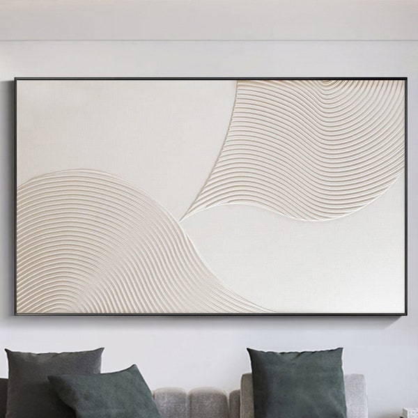 Photo inspiration: Large Gray Minimalism Abstract Wall Art Neutral Abstract Photo Inspiration