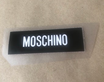 moschino patches