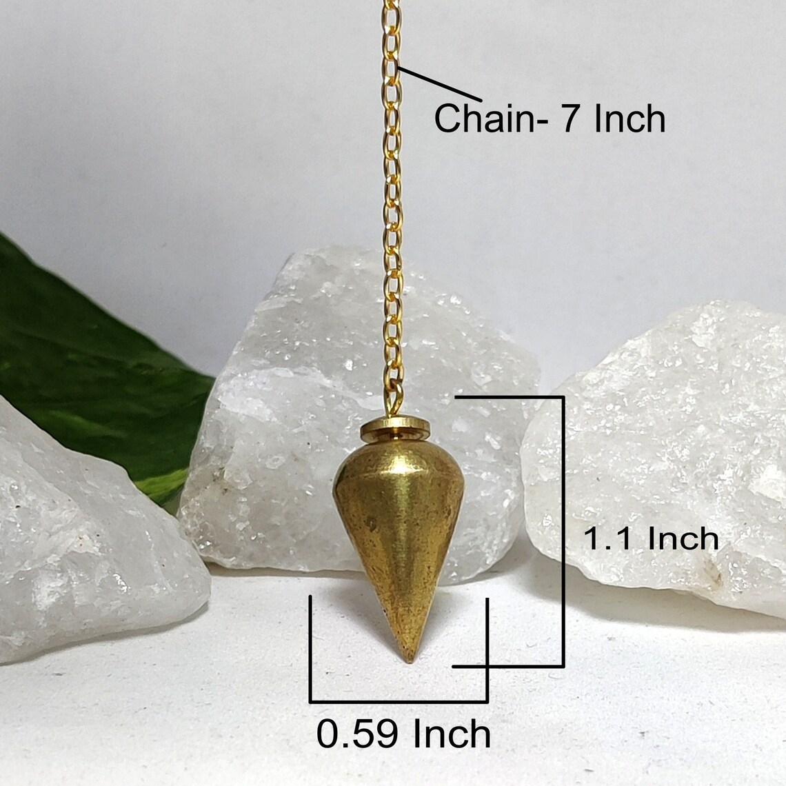 Brass Pendulum Meditation Pendulum Dowsing Tools Etsy