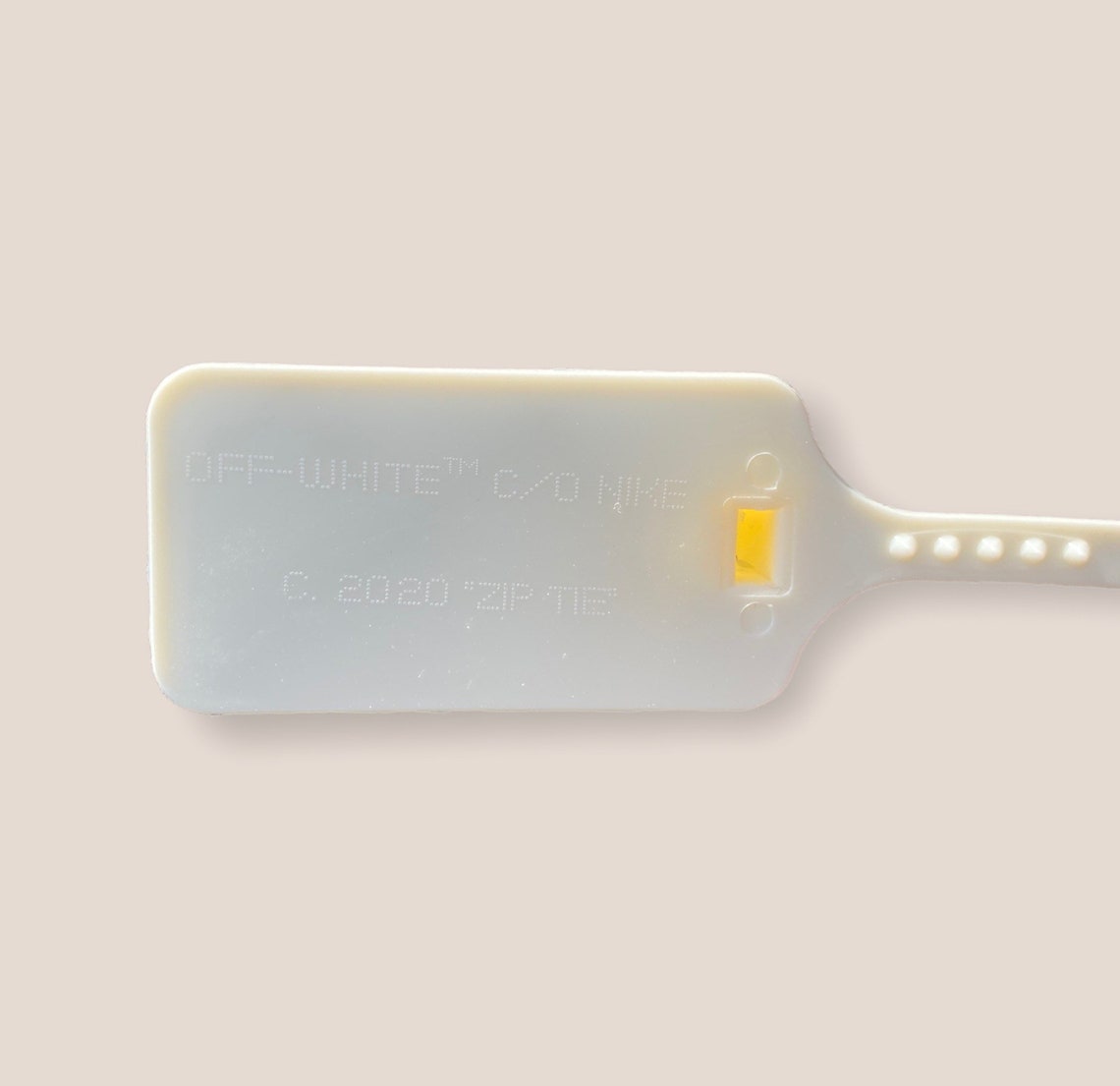 Off White Cream Sail 4 2020 Cable Zip Tie Tag 1 Tag | Etsy