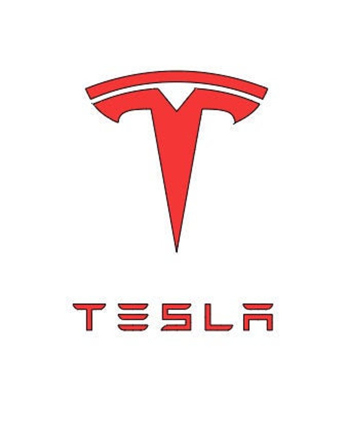 Tesla logo svg