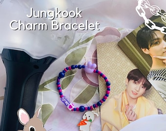 Jungkook JK Perlen Charm Armband | jhope vlive inspiriert