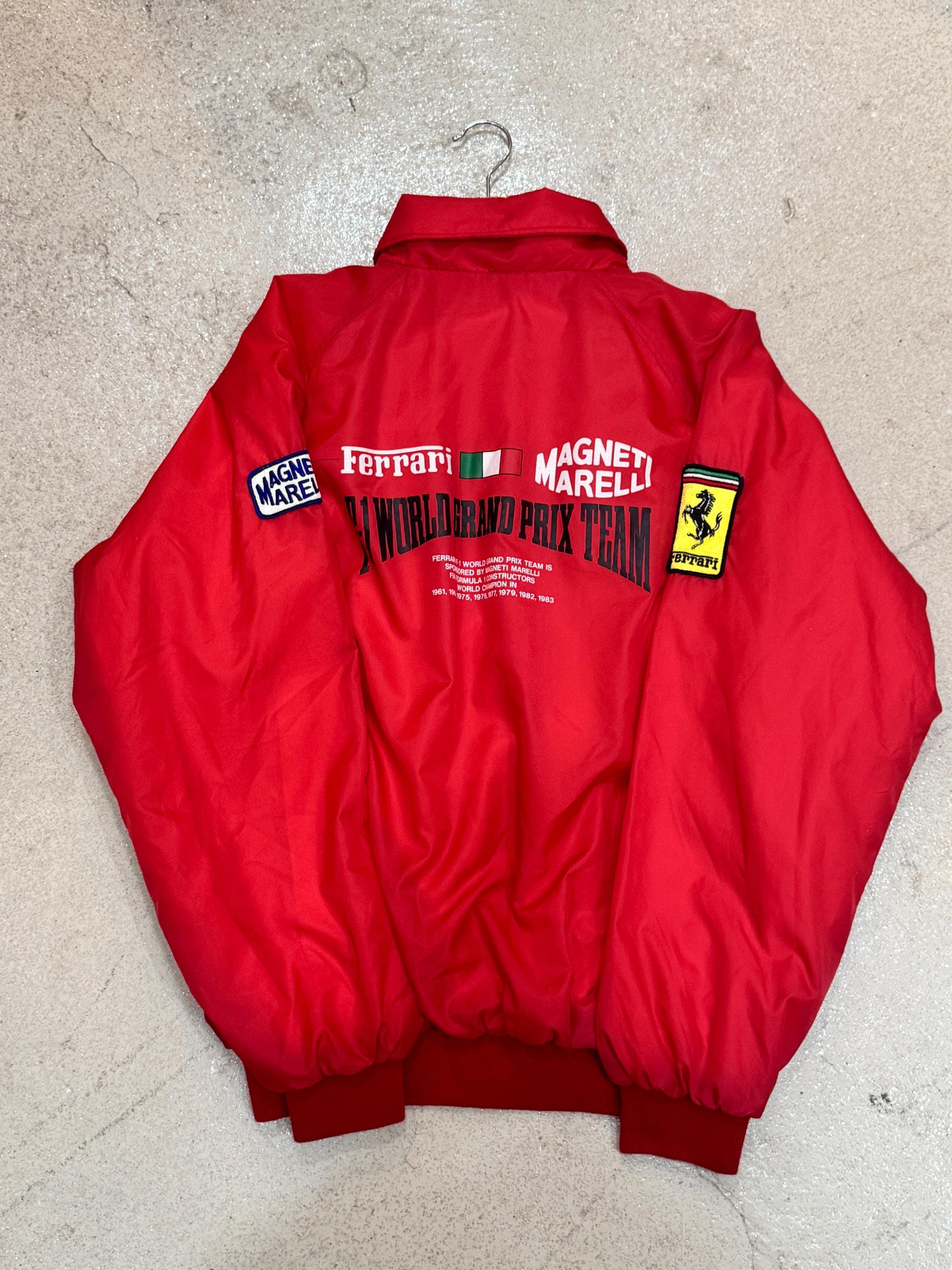 Vintage Ferrari Jacket Magneti Marelli Jacket Not Michael