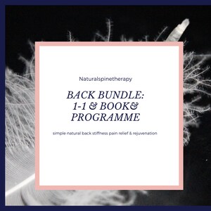 Back Bundle: 1-1| Back Book| Back Relief Programme