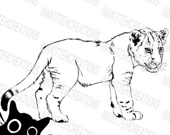 Download Lion Cub Svg Etsy
