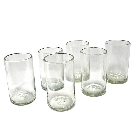 Clear Recycled Glass Tumbler (16 oz)