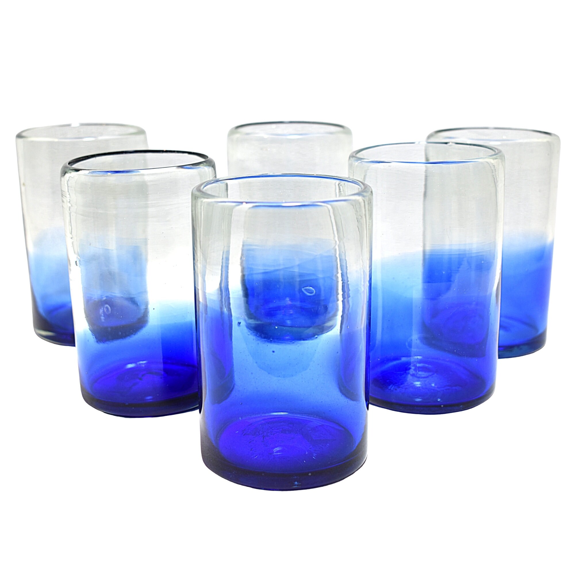 MAREY Mexican Drinking Glasses Artisan Crafted Blownglass Etsy