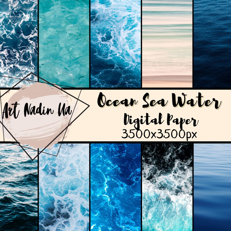 Ocean Sea Water - Etsy