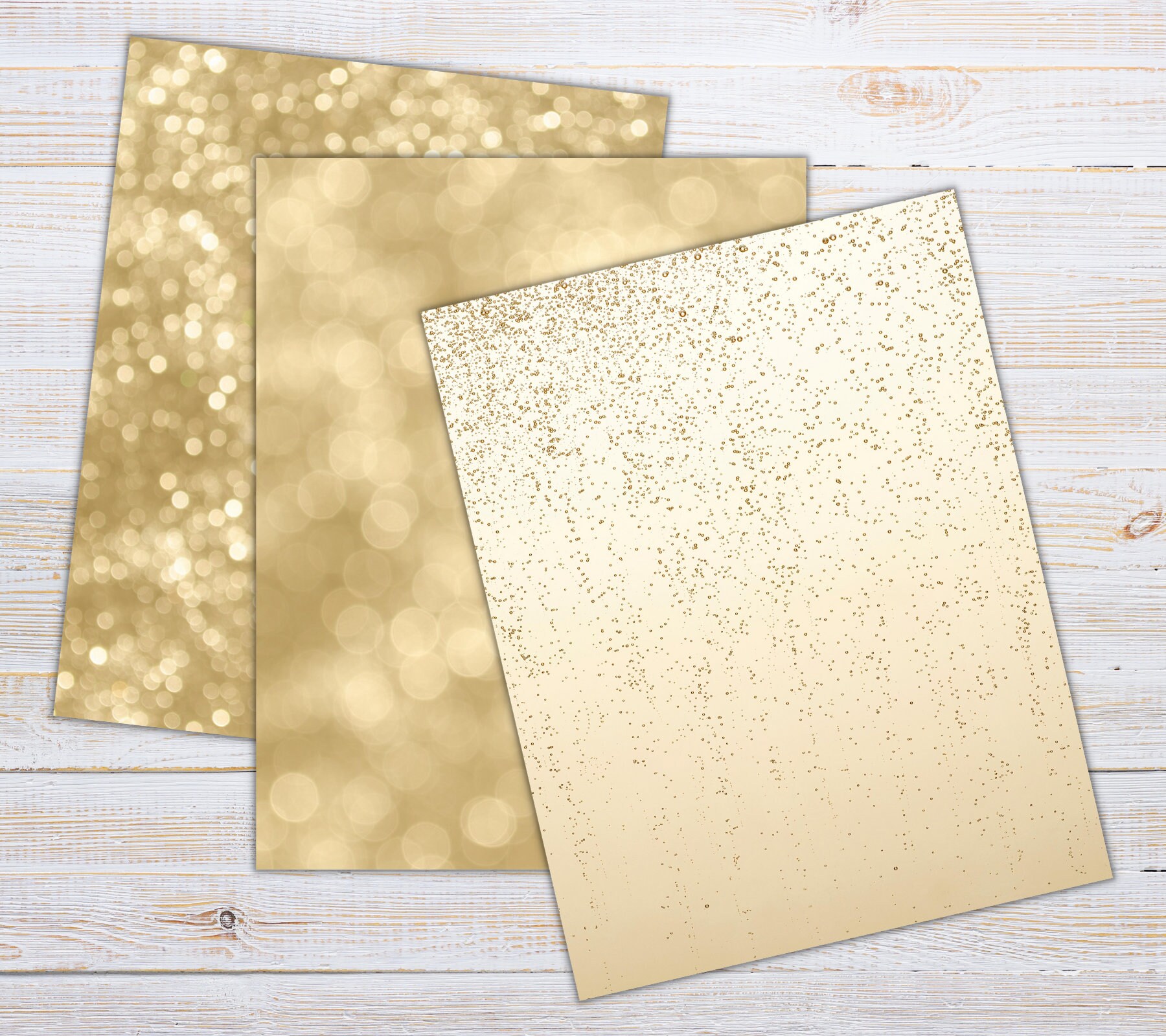 Champagne Digital Paper Pack, Champagne Scrapbook Paper, Champagne Foil ...