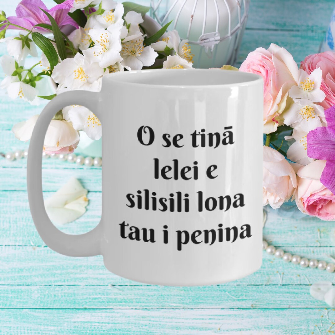 Samoan Mom Gift, Samoan Gift, Samoan Mug, Samoan Mom Mother's Day Gift