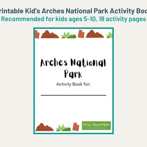 Arches Nationalpark Kinderbuch