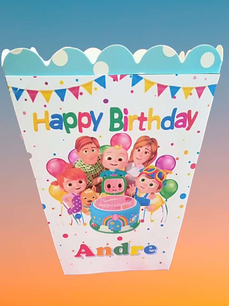 Party 12 Pc Popcorn Boxes Etsy Ireland