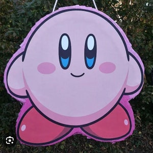 Kirby pinata personalizada