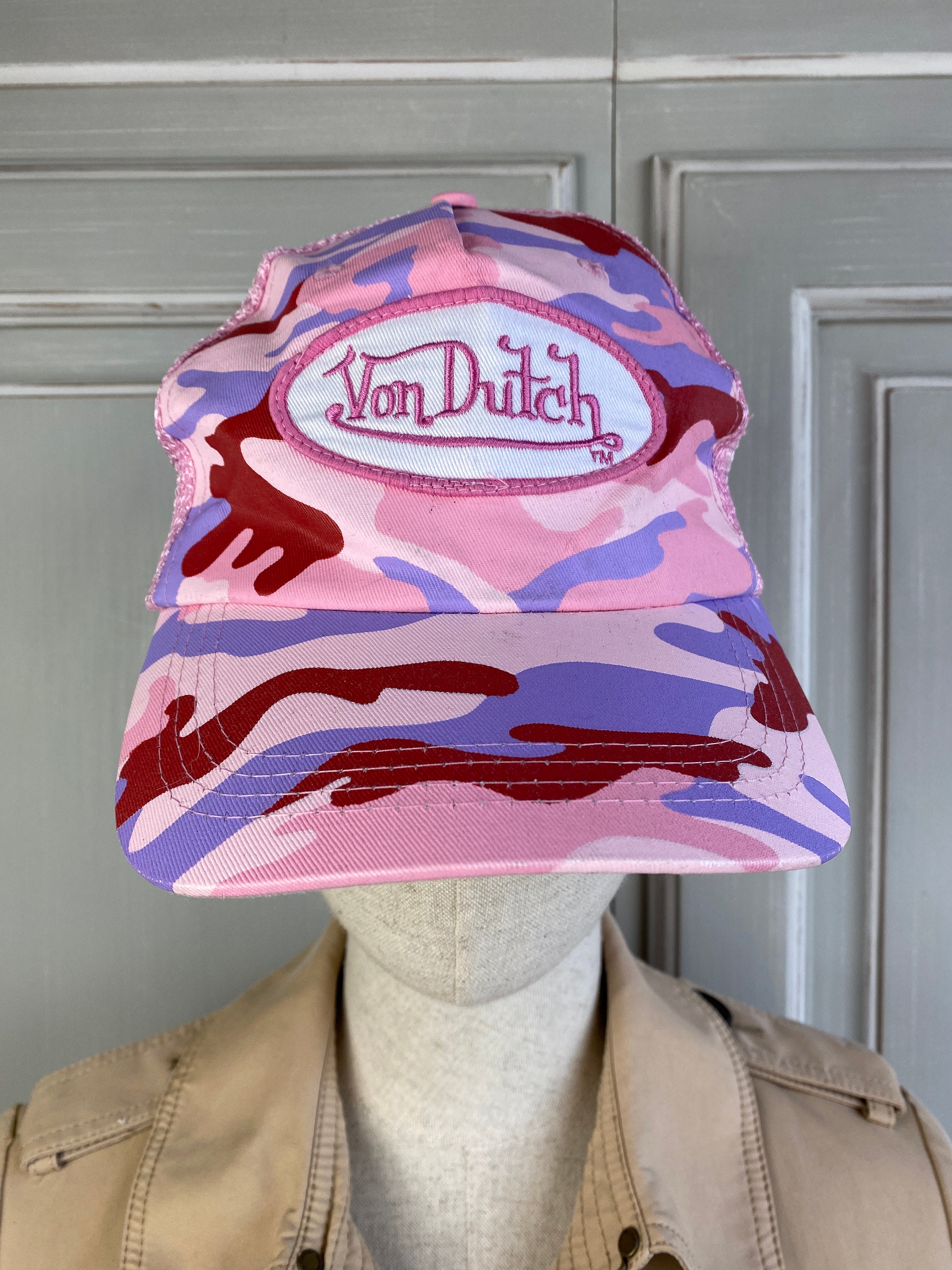 Vintage Von Dutch Cap Camo - Etsy