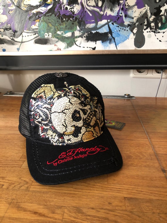 Ed Hardy Cap With Tags - Etsy