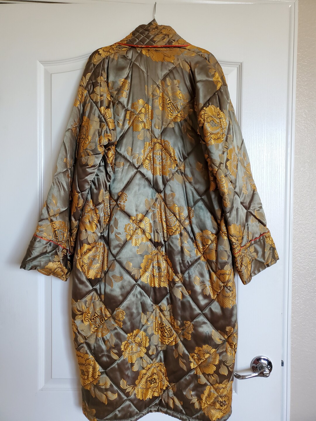 Vintage Asian Inspired Robe - Etsy