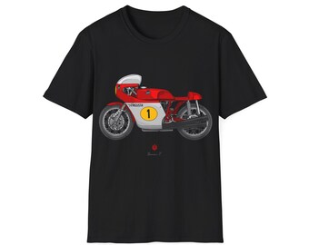 MV Agusta 500 Giacomo Agostini Motorcycle T-Shirt: UPDATE