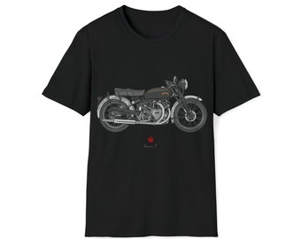 Vincent Black Shadow Motorcycle T-Shirt