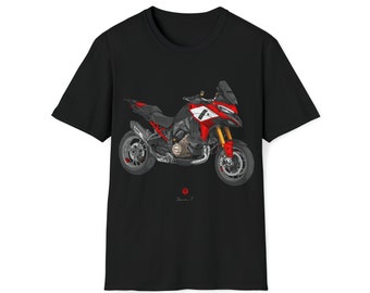 Ducati Multistrada V4 Pikes Peak Motorcycle T-Shirt