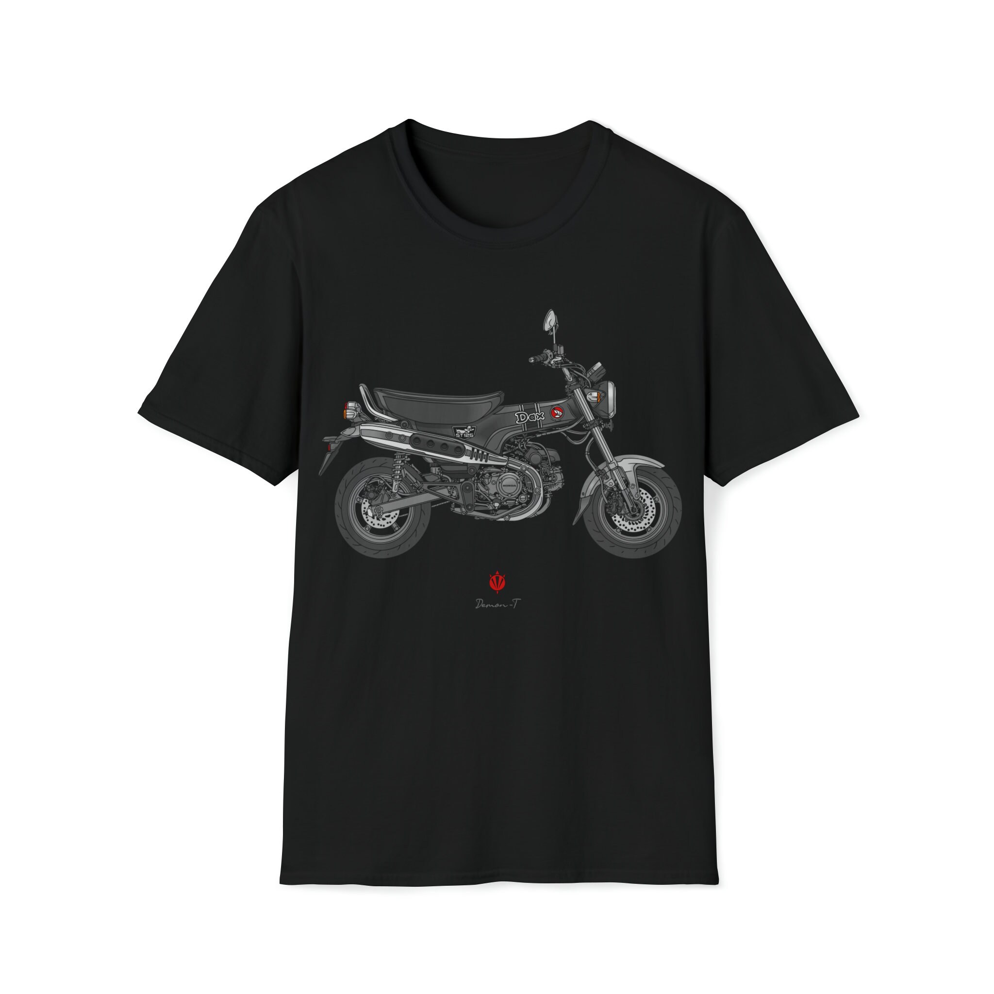 Tシャツ・カットソー HONDA MOTORCYCLE DAX 125 Short Sleeve White il_fullxfull.5525317121_orww.jpg