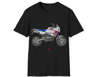Yamaha TDR50 Motorcycle T-Shirt: White Art Edition