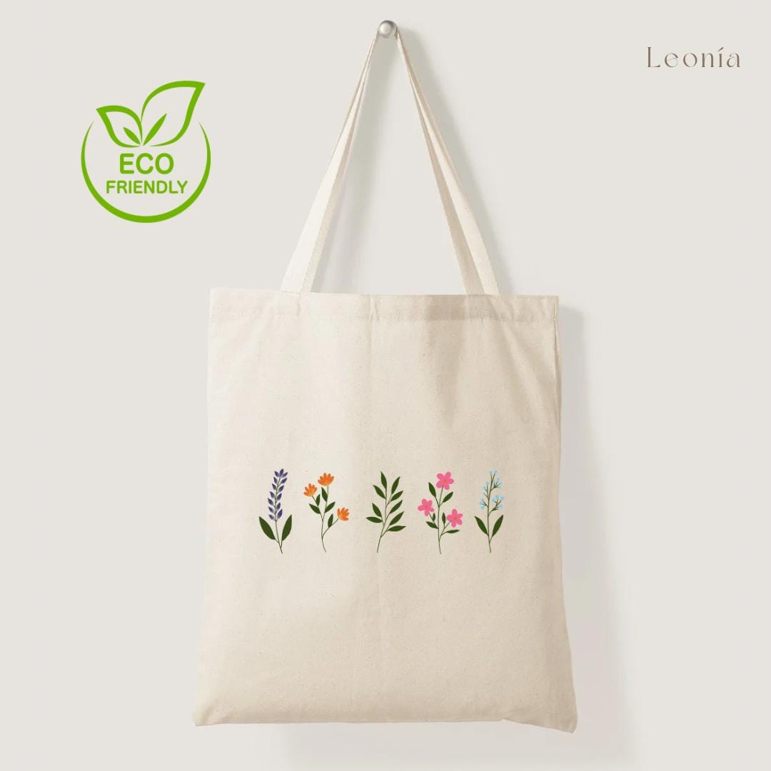 Shopper Cotone Shopper Dipinte A Mano Borse Juta Borse Di Stoffa