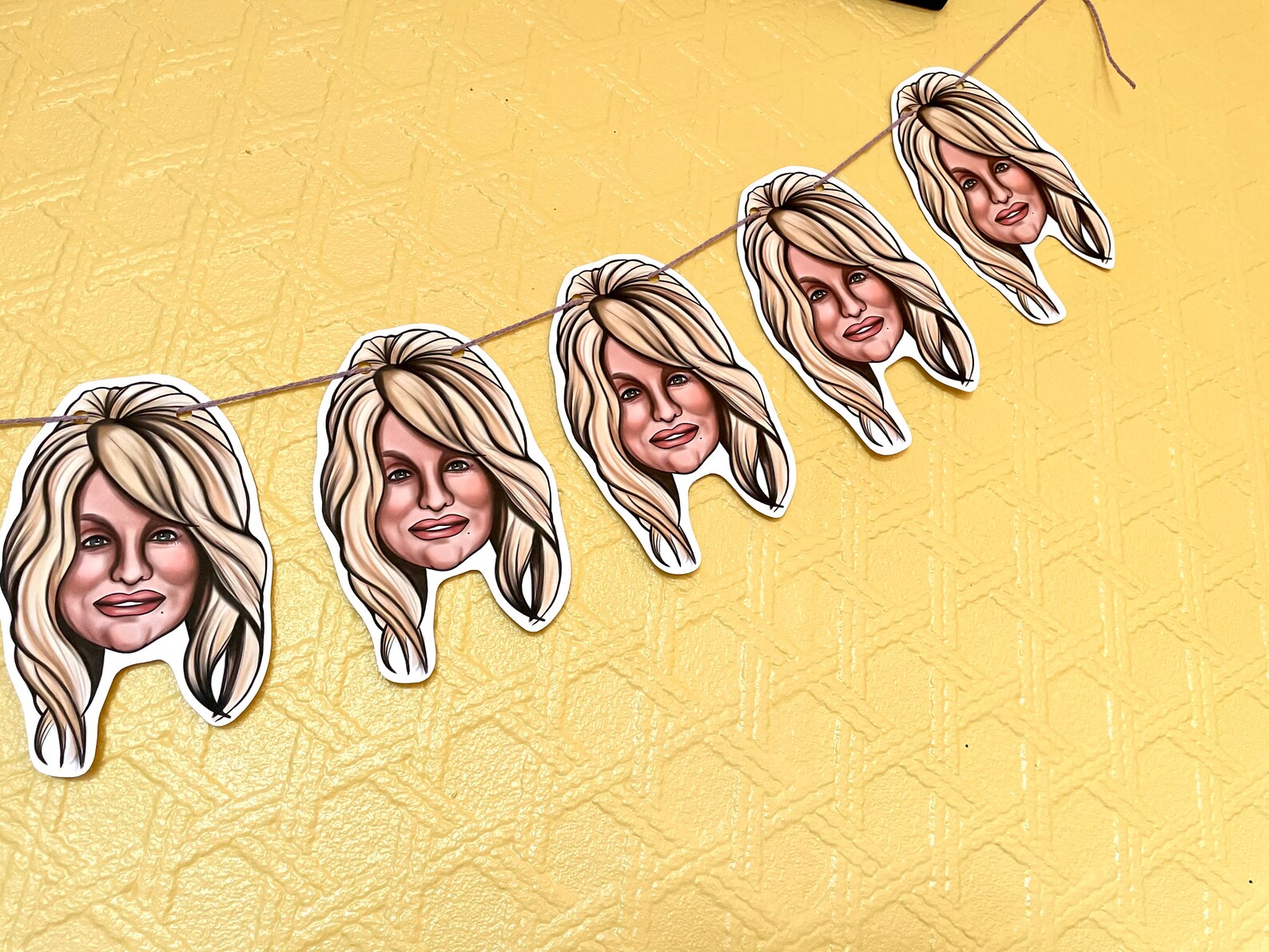 Dolly Parton Party Bunting / Party Banner Birthday Banner Etsy